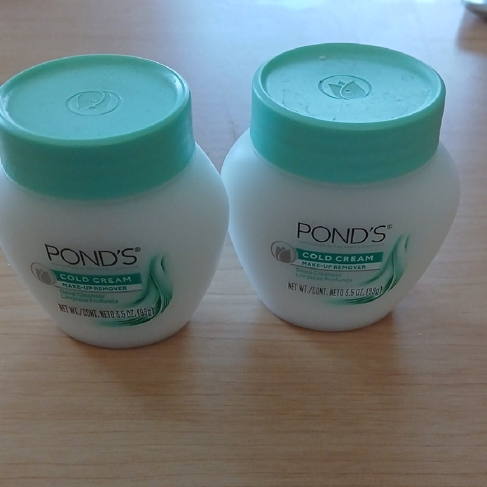 Pond's Cold Cream Makeup Remover - NWOT- Set Of 2!